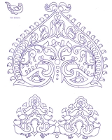 Traditional Designs from India Iron-on Transfer Patterns артикул 5032d.