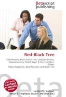 Red-Black Tree: Self-Balancing Binary Search Tree, Computer Science, Associative Array, Rudolf Bayer, B-Tree, Leonidas J Guibas, Robert Sedgewick, Big O Notation, Leaf Node, Tree артикул 5071d.